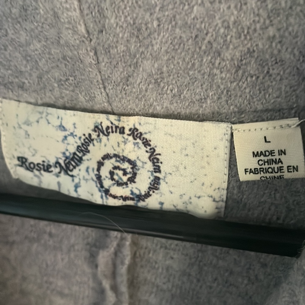 Rosie Neira wool appliqué jacket L - Picture 4 of 6